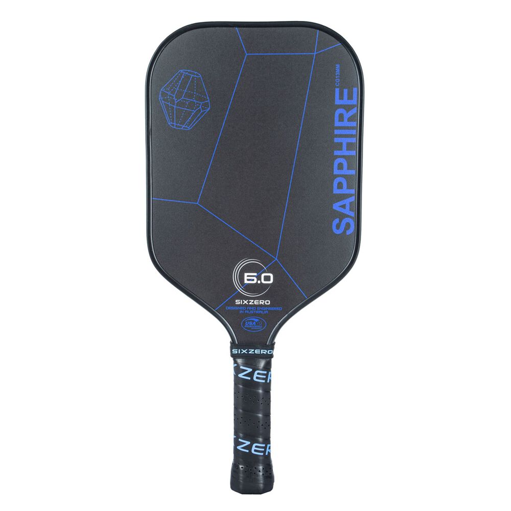 Six Zero Sapphire 13mm pickleball paddle