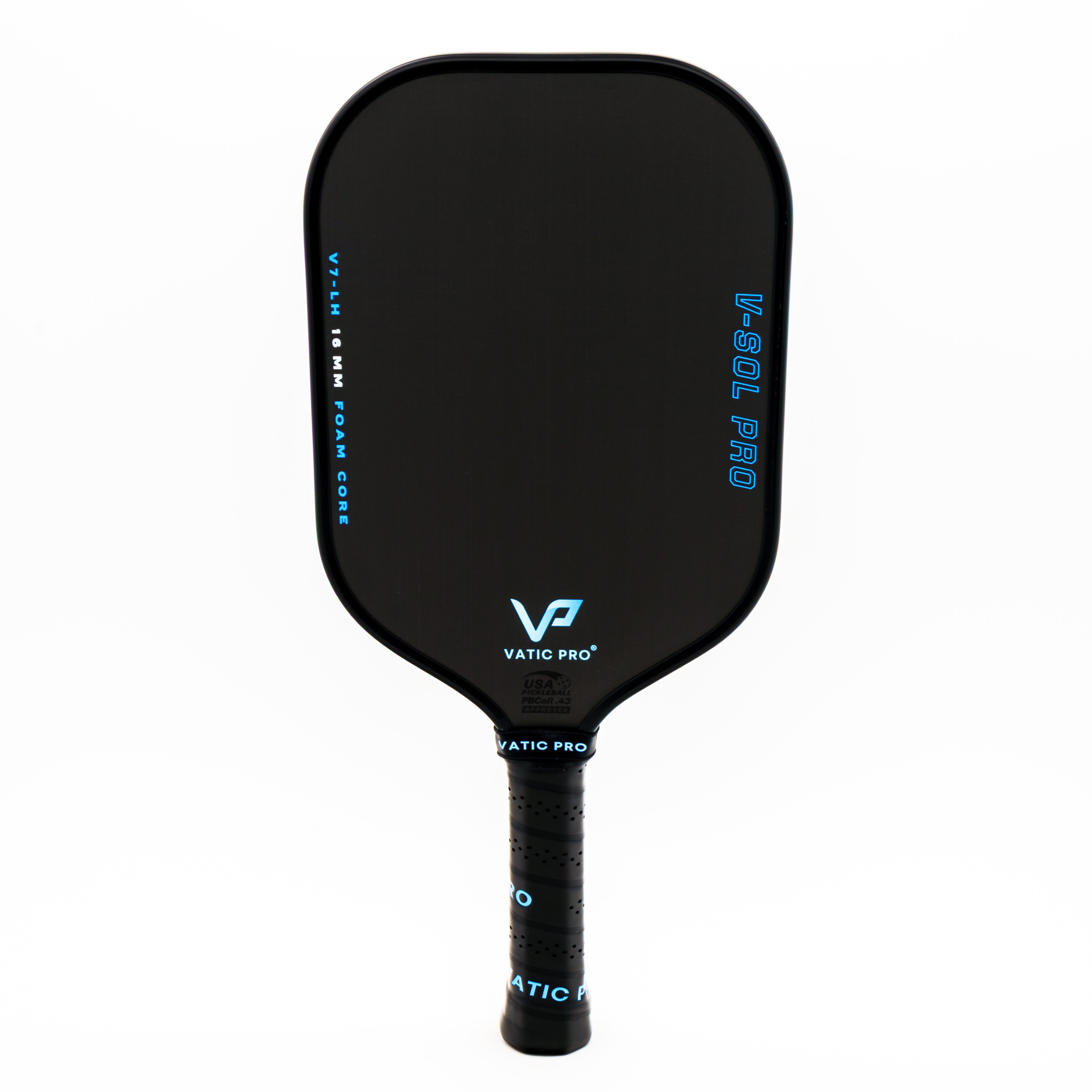 Vatic Pro V-Sol Pro V7 Long Handle 16mm pickleball paddle