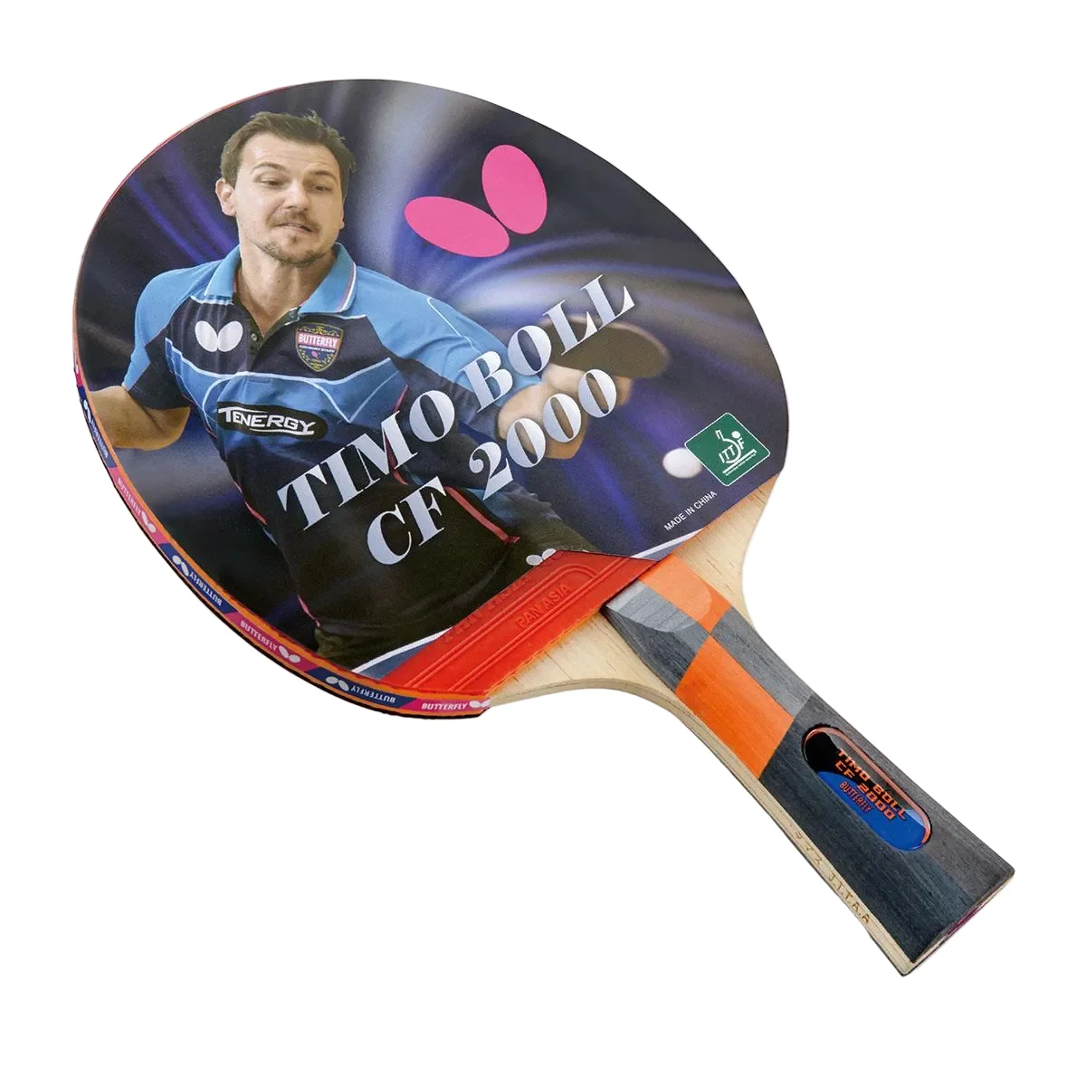 Raquete de tênis de mesa Butterfly Timo Boll CF 2000