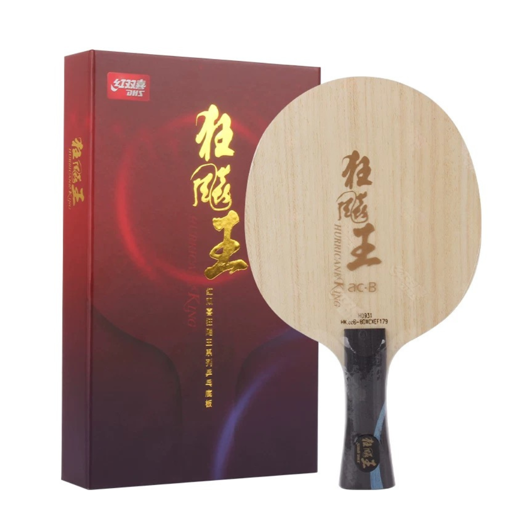DHS Hurricane King acB table tennis paddle