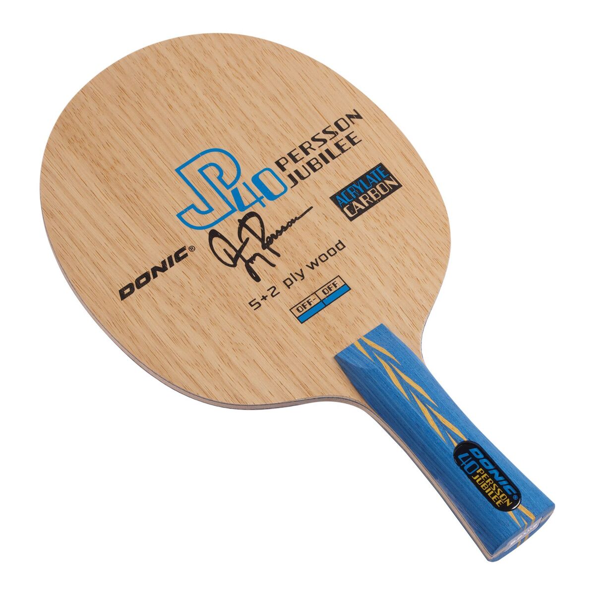 Donic Persson Jubilee 40 table tennis paddle