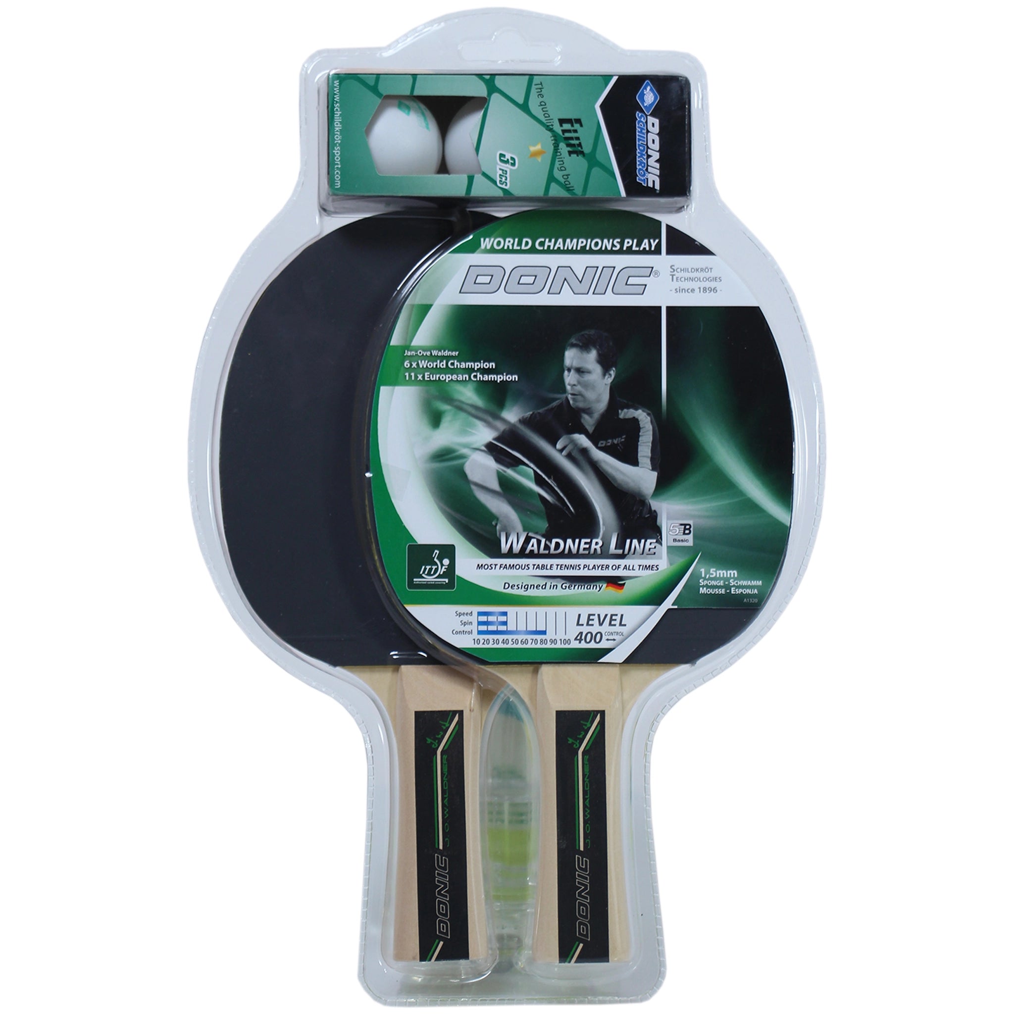 Donic Waldner 400 table tennis paddle, photo 2