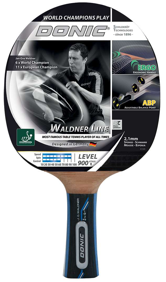 Raquete de tênis de mesa Donic Waldner 900 Level