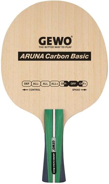 Gewo Aruna Carbon Basic table tennis paddle