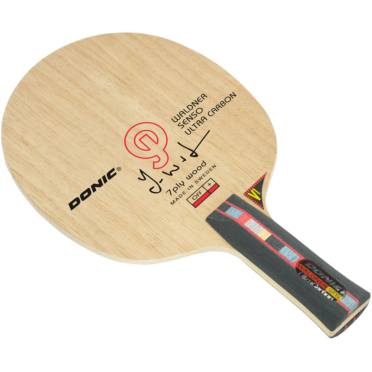 Donic Waldner Senso Ultra Carbon table tennis paddle