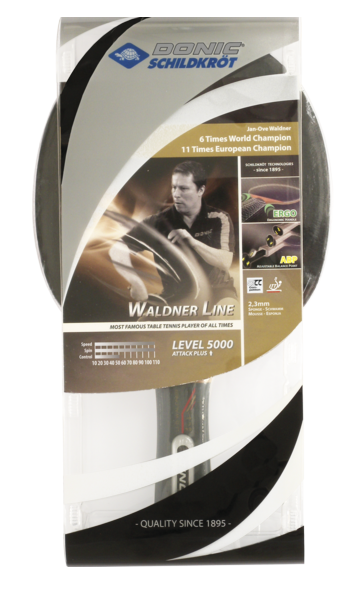 Raquete de tênis de mesa Donic Waldner 5000 Level