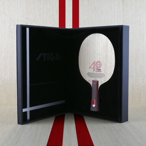 Raquete de tênis de mesa Stiga Clipper 40 Anniversary