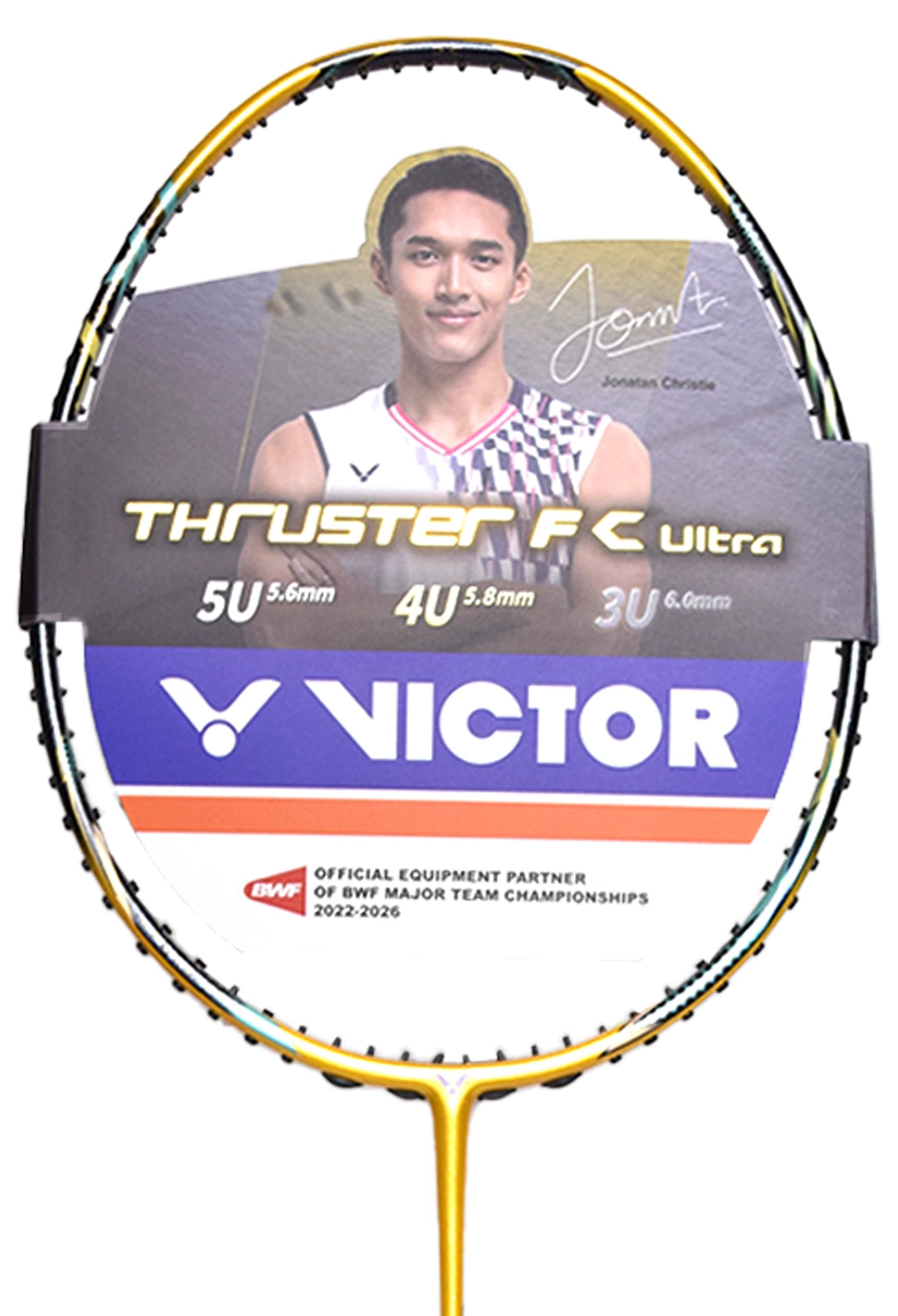 Raquete de badminton Victor Thruster K Falcon Claw Ultra X, foto 2