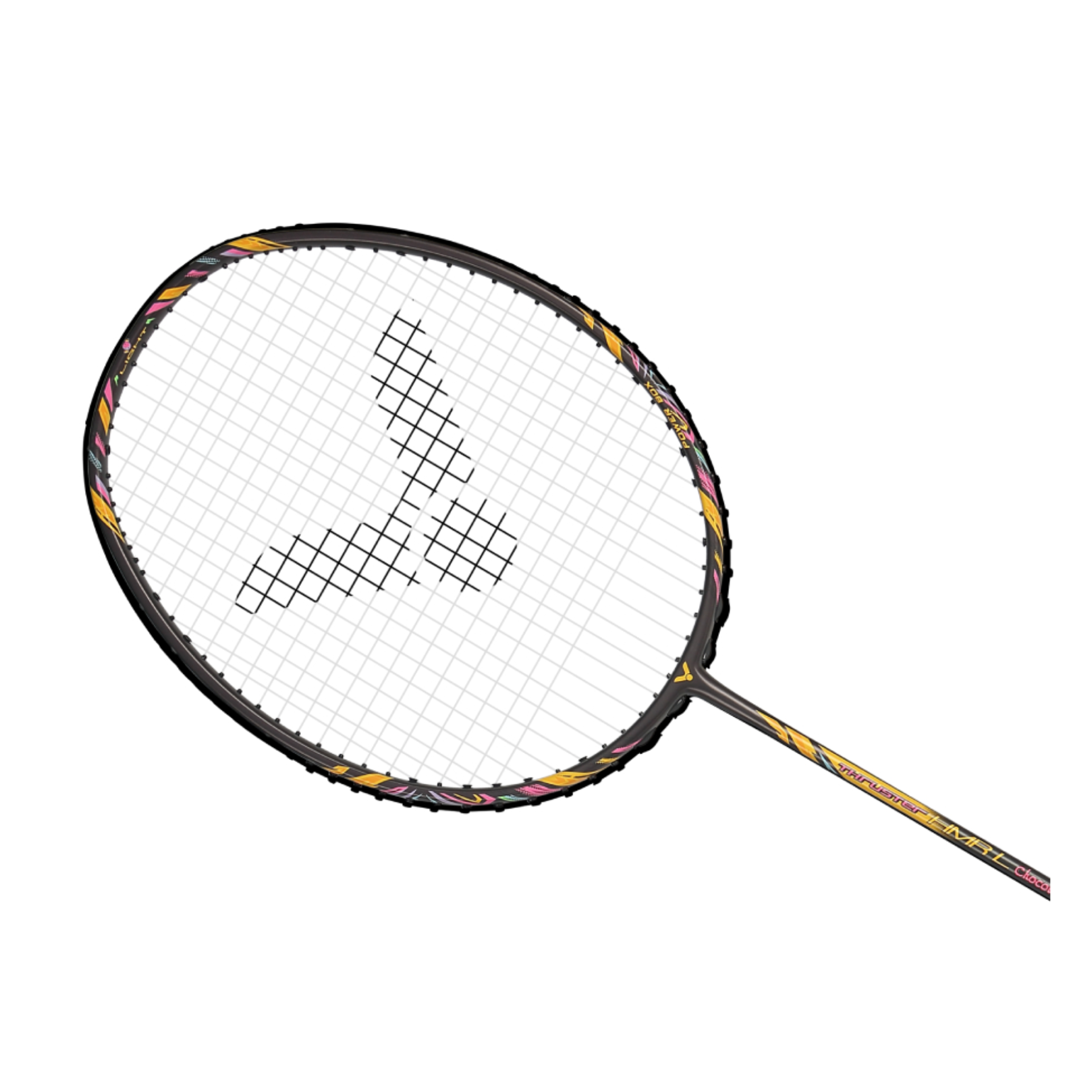 Raquete de badminton Victor Thruster K HMRL Chocolate