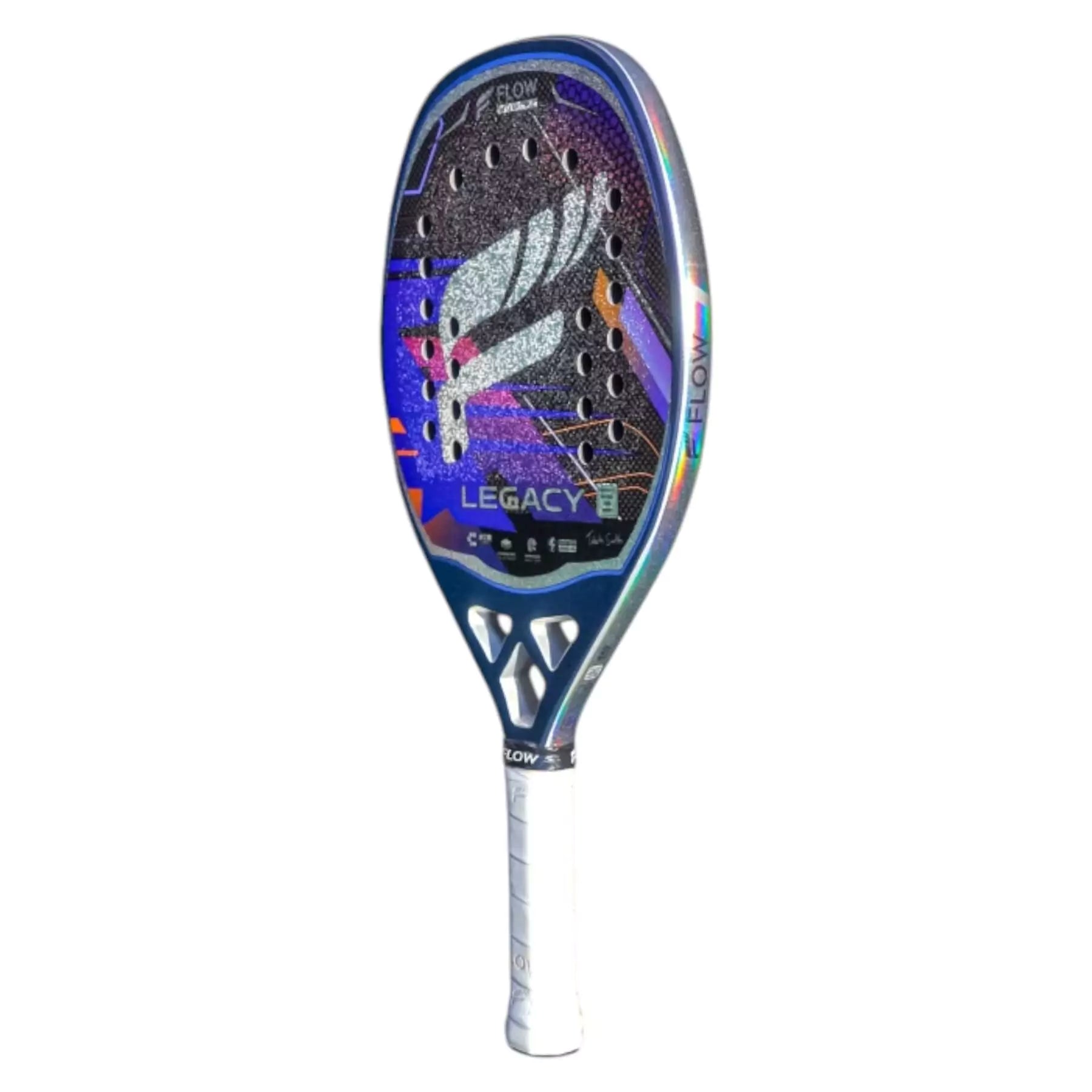Raquete de beach tennis Flow Legacy Thales Santos 2025, foto 2