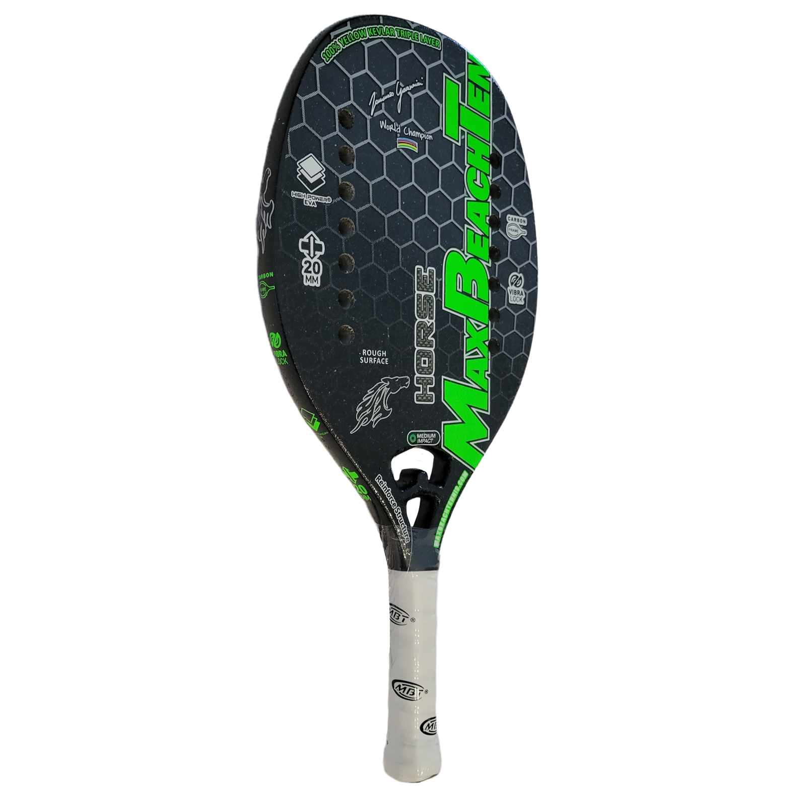 Raquete de beach tennis MBT Horse 2022, foto 2