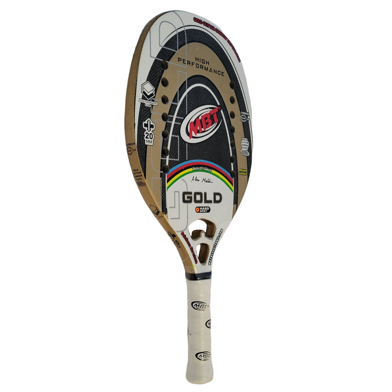Raquete de beach tennis MBT Gold 2022, foto 2