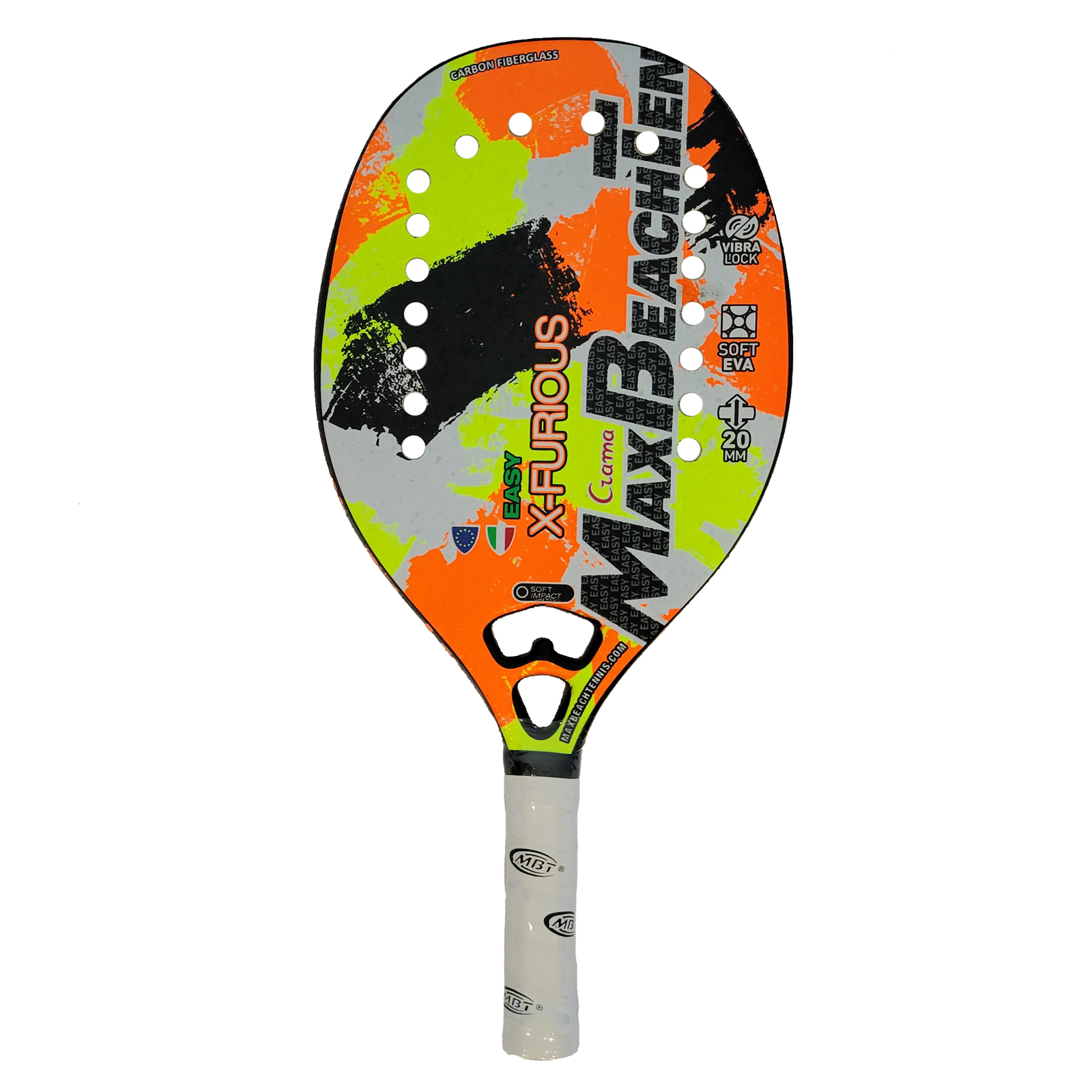Raquete de beach tennis MBT Easy X-Furious 2022