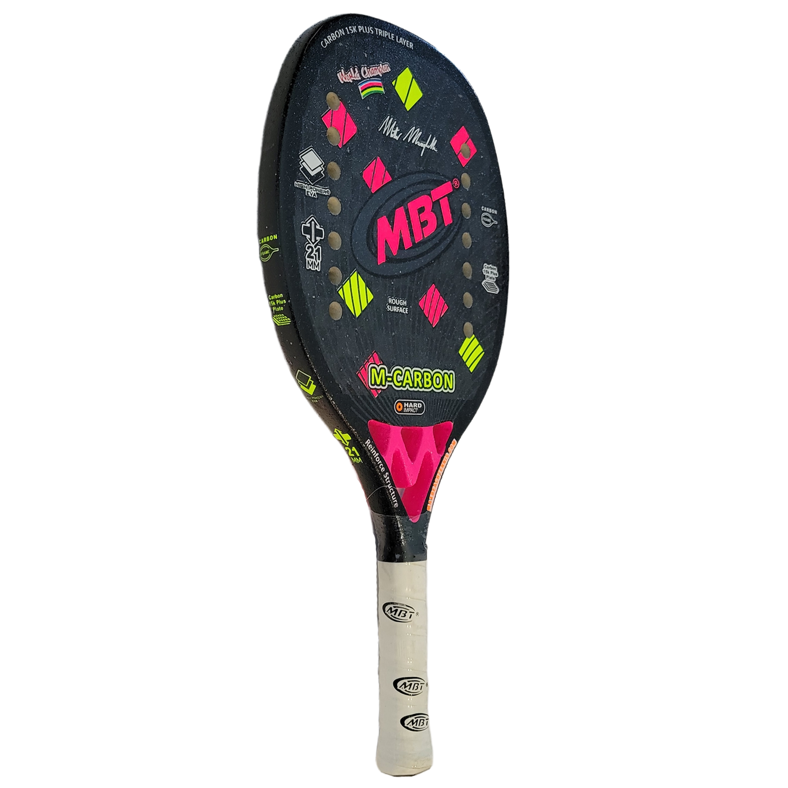Raquete de beach tennis MBT M-Carbon 2022, foto 2