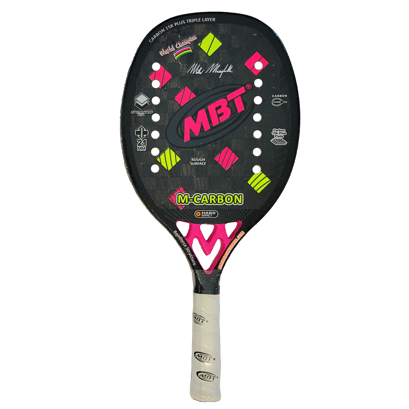 Raquete de beach tennis MBT M-Carbon 2022