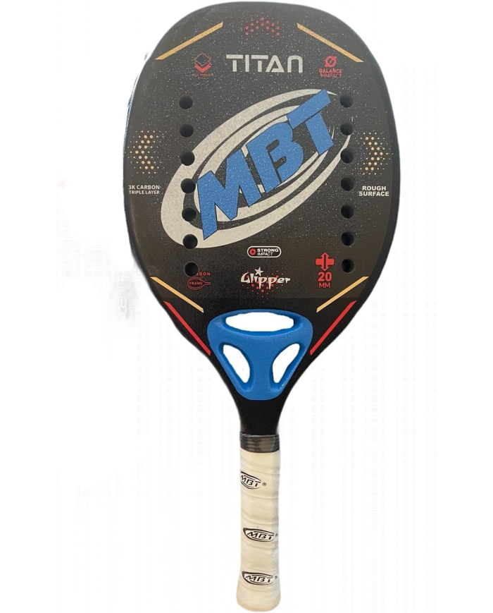Raquete de beach tennis MBT Titan Blue 2026