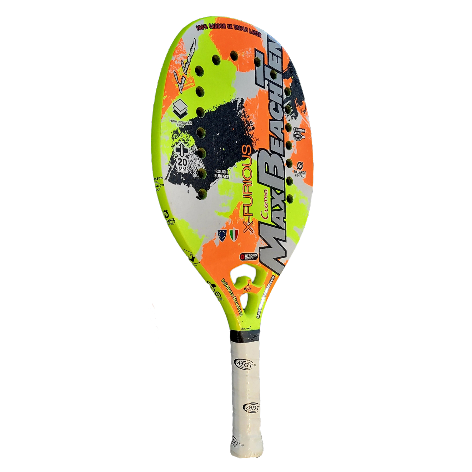 Raquete de beach tennis MBT X-Furious 2022, foto 2