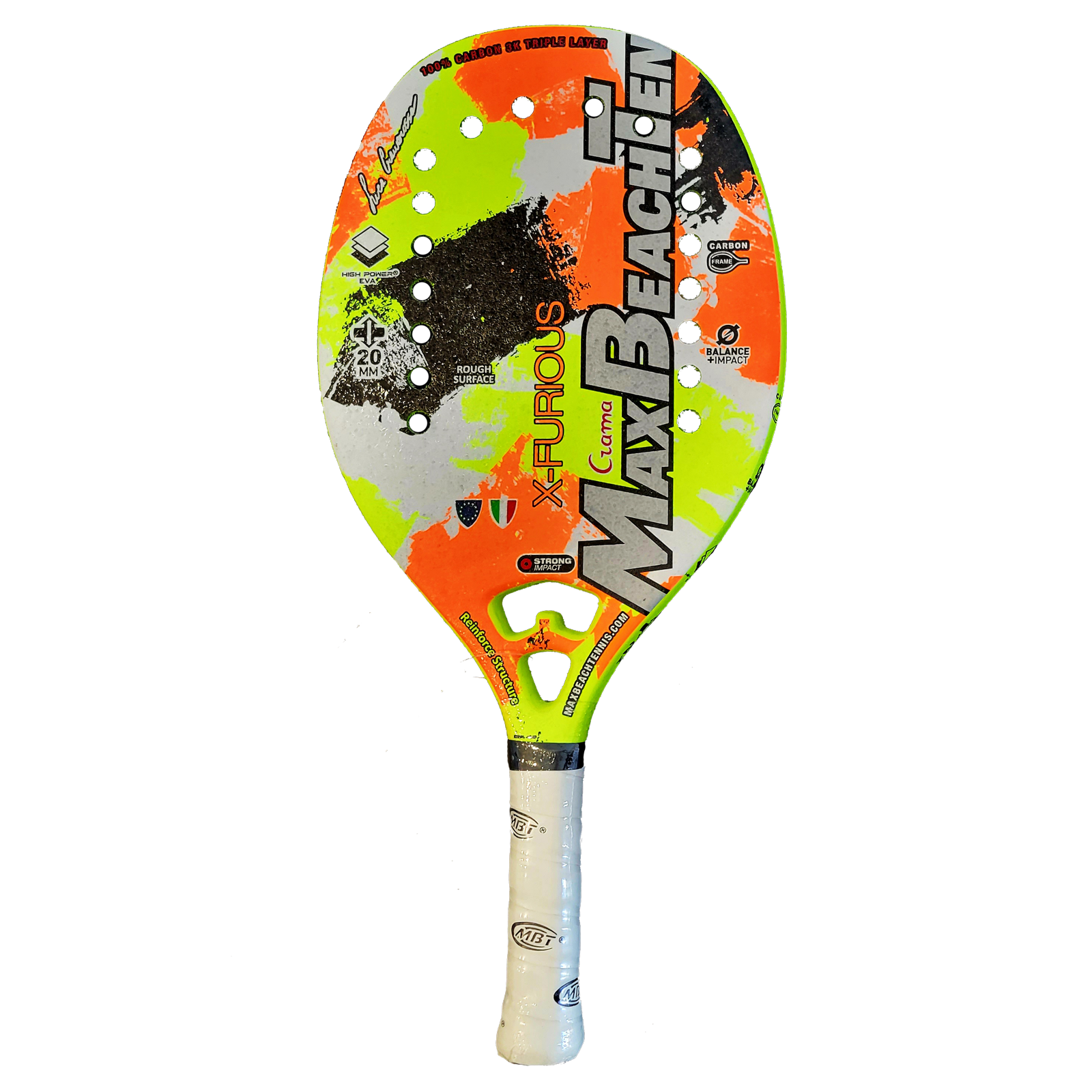 Raquete de beach tennis MBT X-Furious 2022