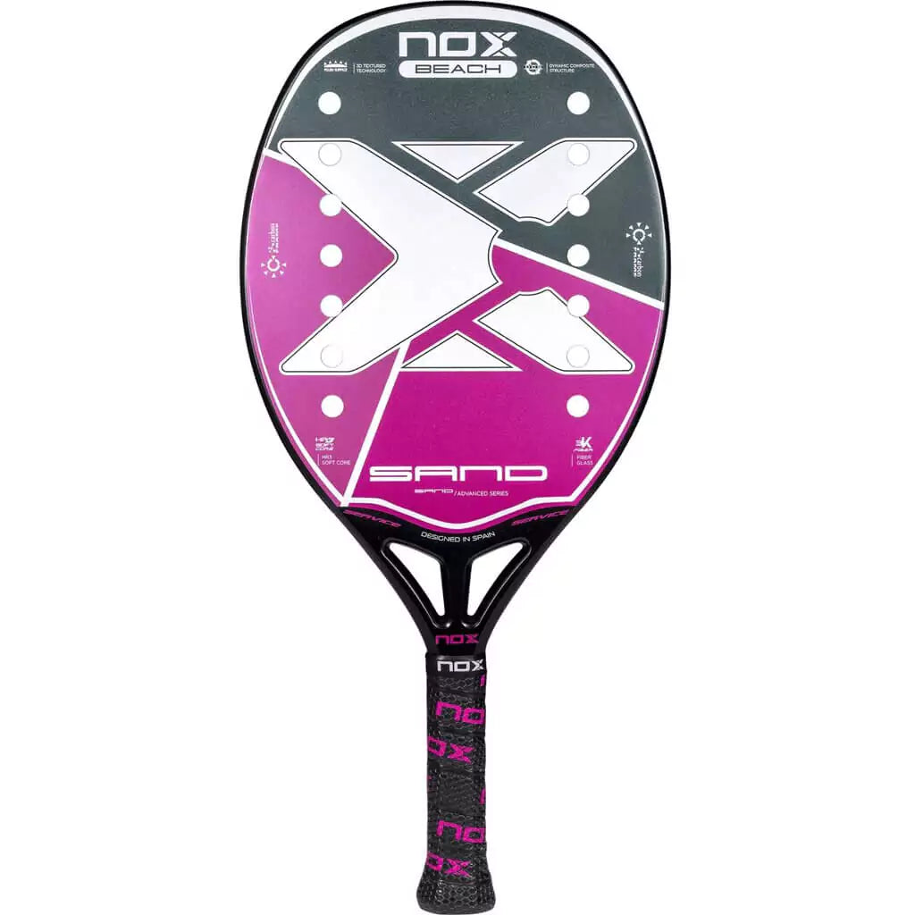 Raquete de beach tennis NOX Sand Pink 2022