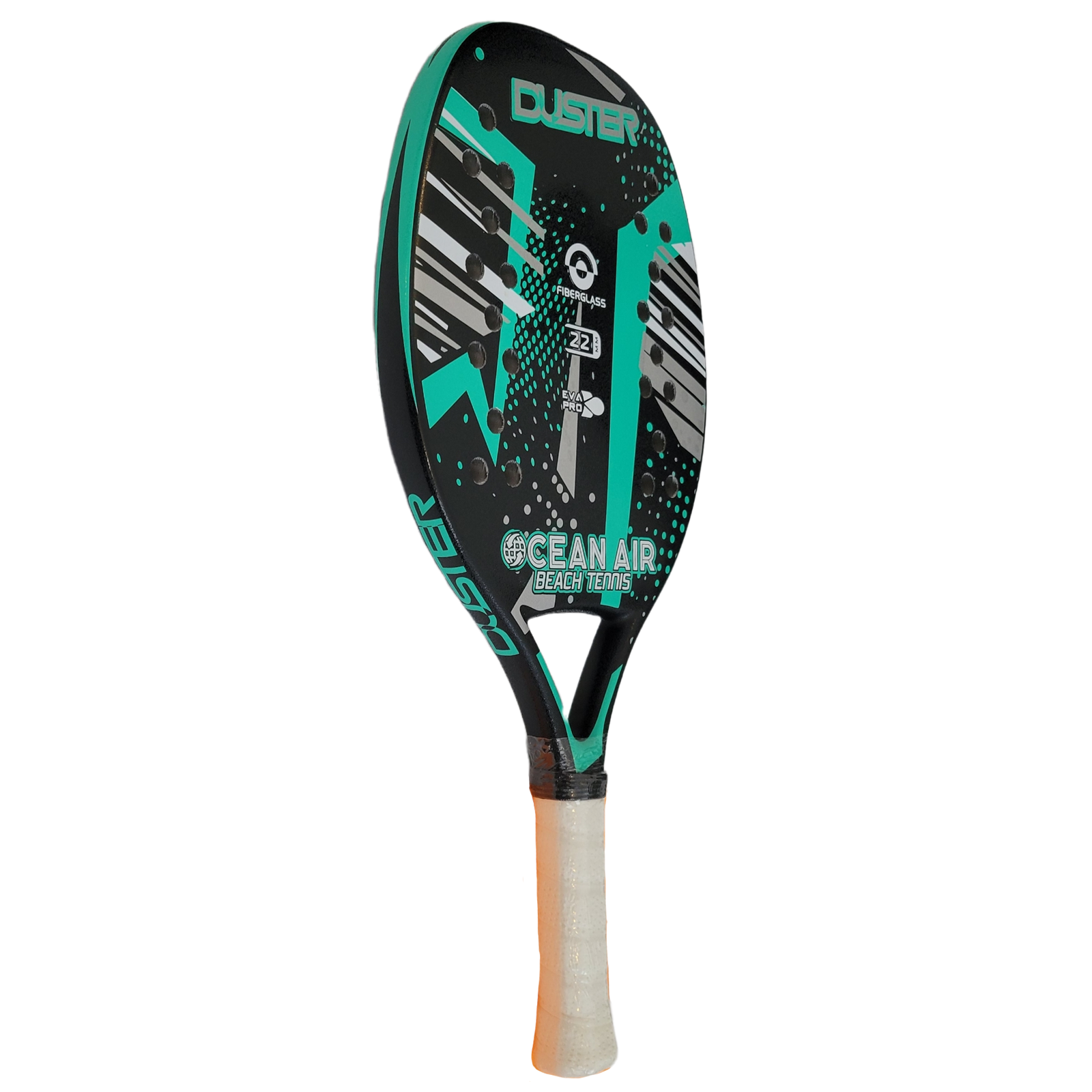 Raquete de beach tennis Ocean Air Duster Aquamarine 2022, foto 2