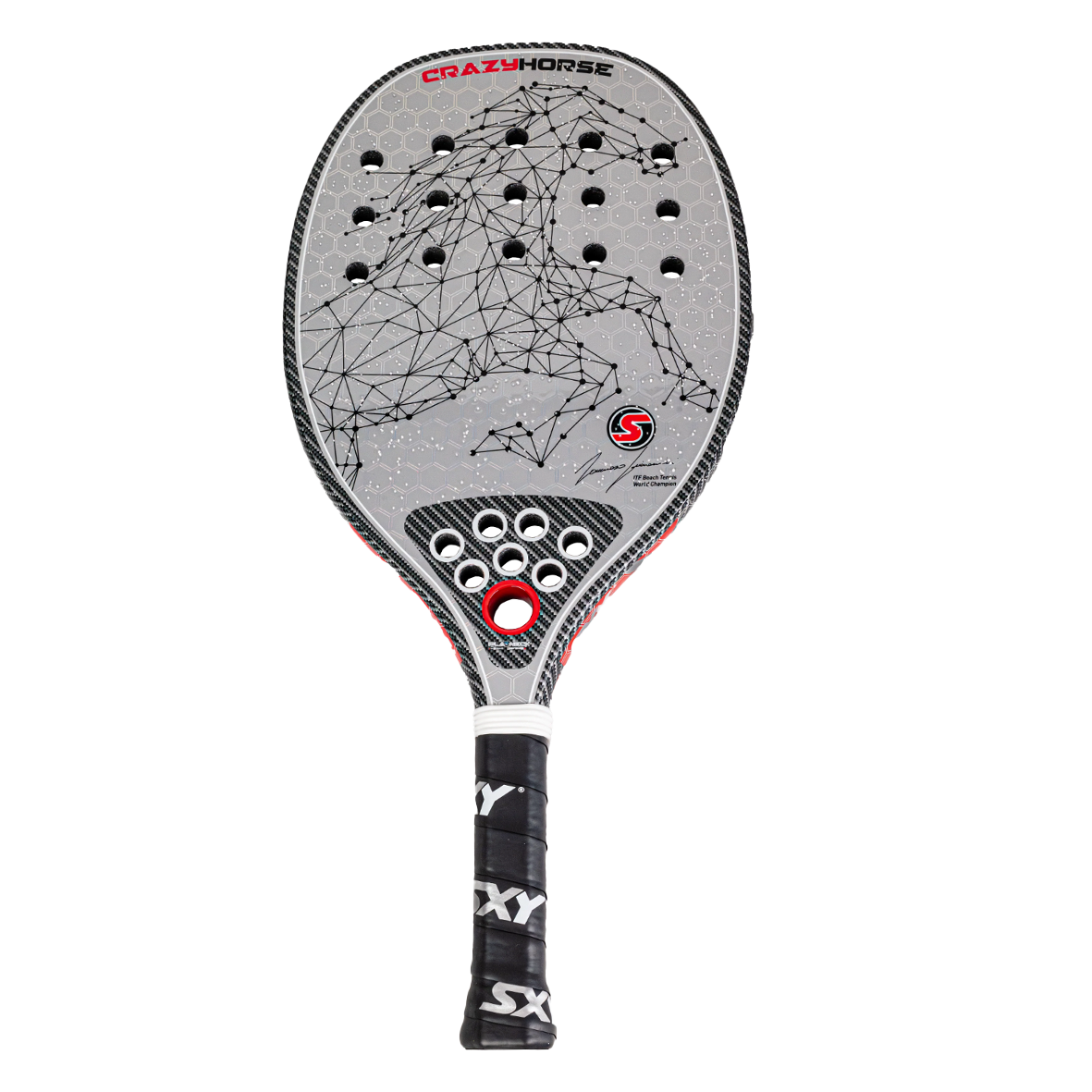 Sexy Brand Crazy Horse beach tennis racket