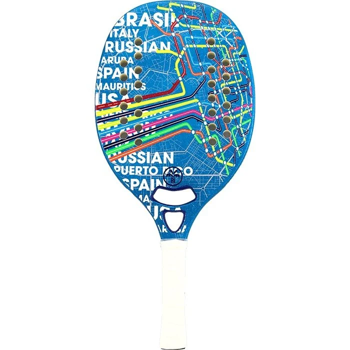 Raquete de beach tennis Turquoise Concept 2022, foto 2