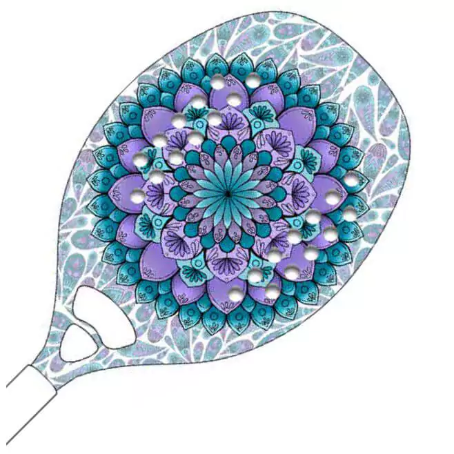 Vision Mandalas 2023 beach tennis racket