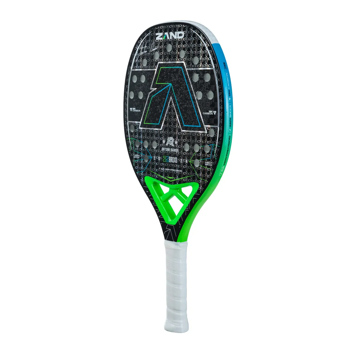 Raquete de beach tennis Zand Z Wizard Bruxo Black Antomi Ramos 2024, foto 2