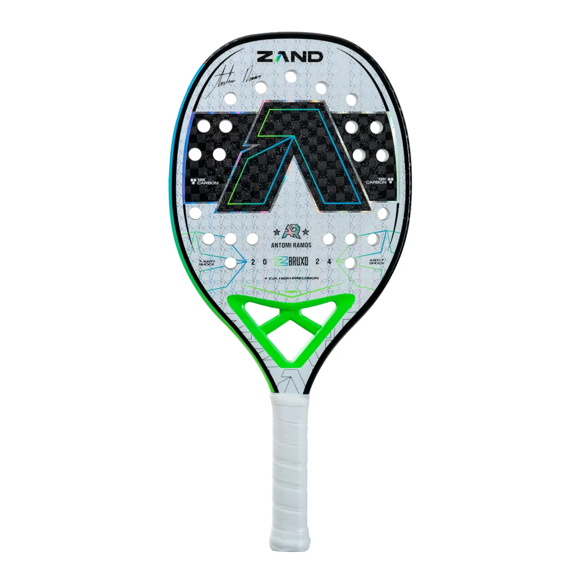 Zand Z Wizard Bruxo White Antomi Ramos 2024 beach tennis racket