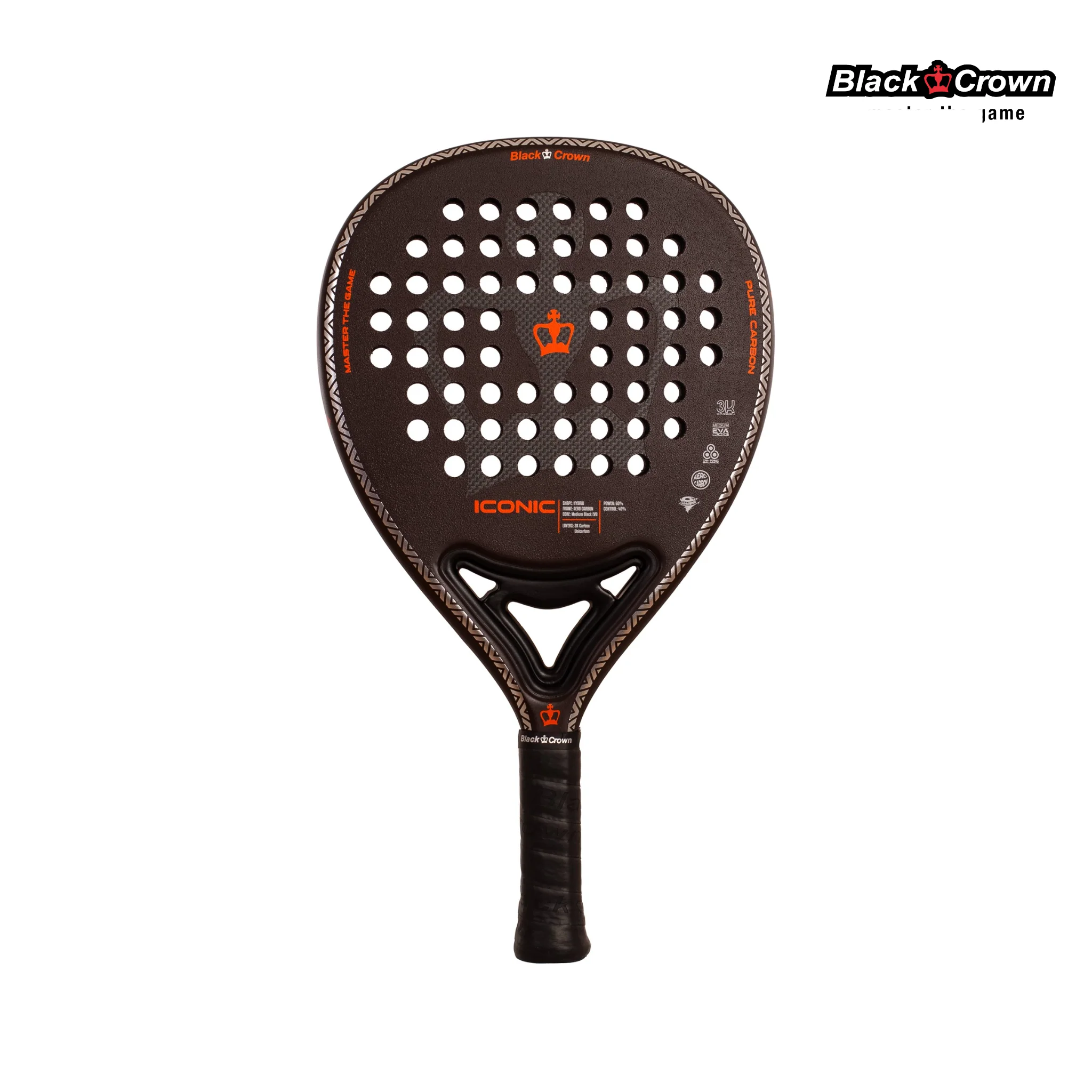 Black Crown Iconic 2026 padel racket