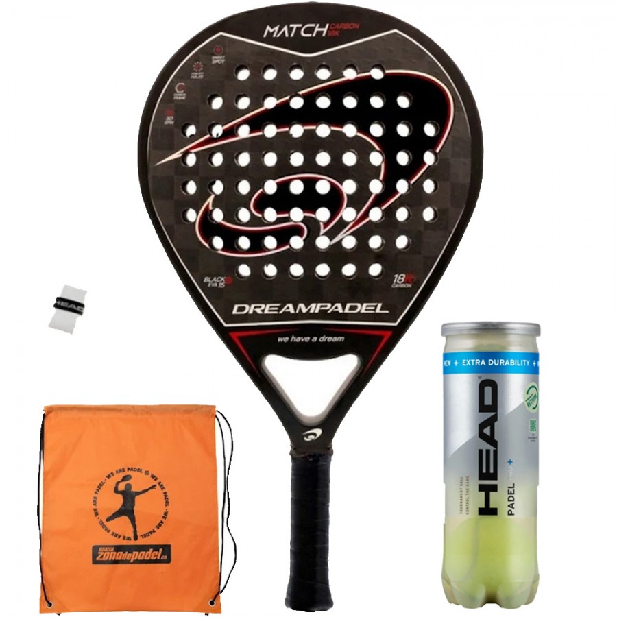 Dreampadel Match Carbon 18K 2025 padel racket
