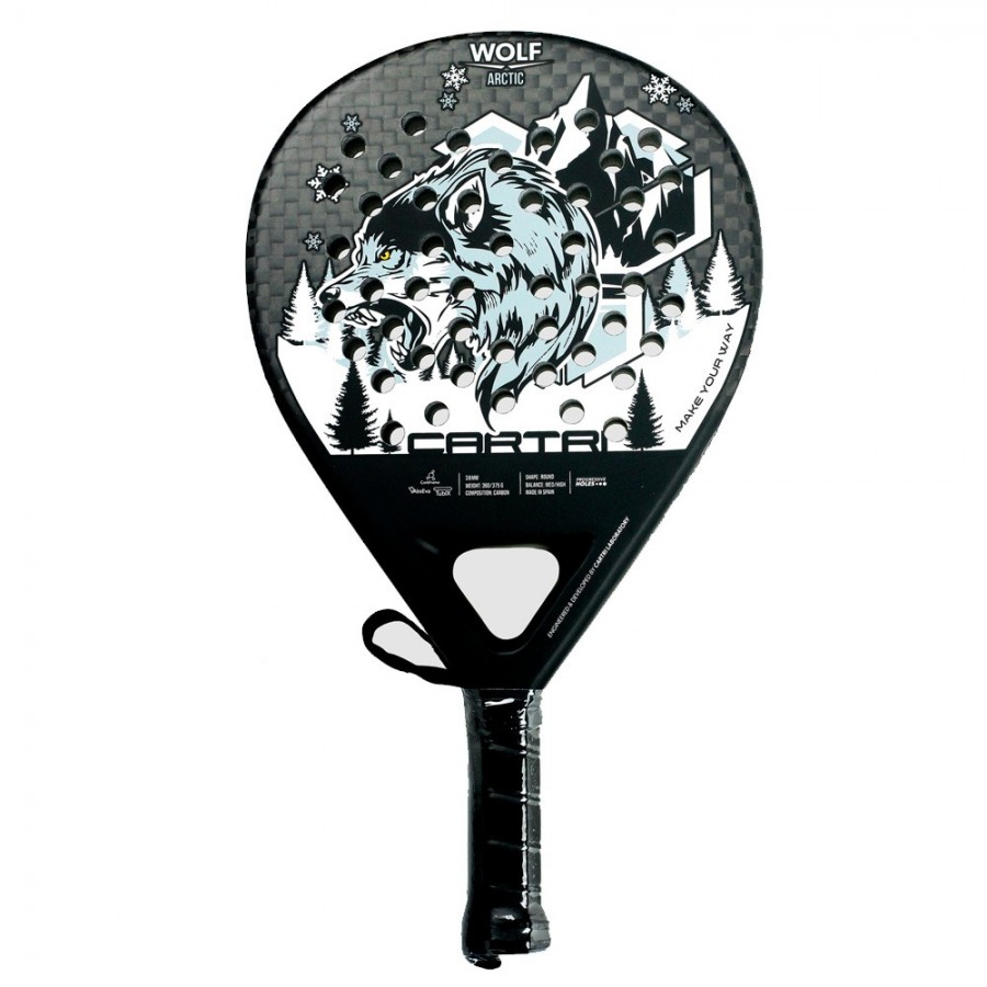 Cartri Wolf Artic Limited Edition 2022 padel racket