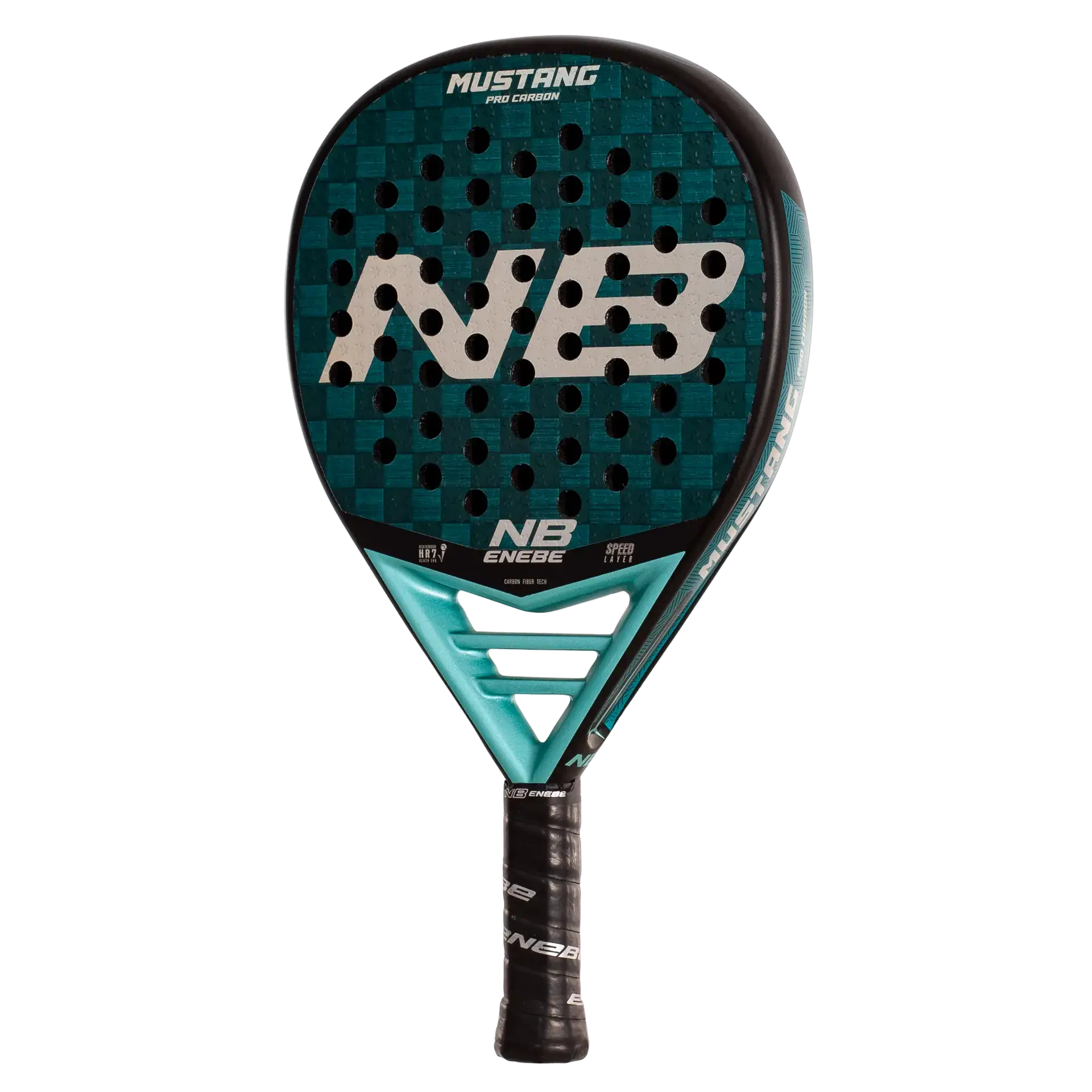 Raquete de padel Enebe Mustang Pro Carbon Esmerald 15K, foto 2