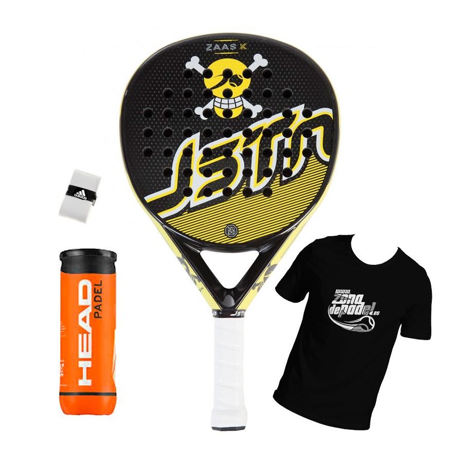 Raquete de padel Just Ten Zaas K Basaltik 20 Heko