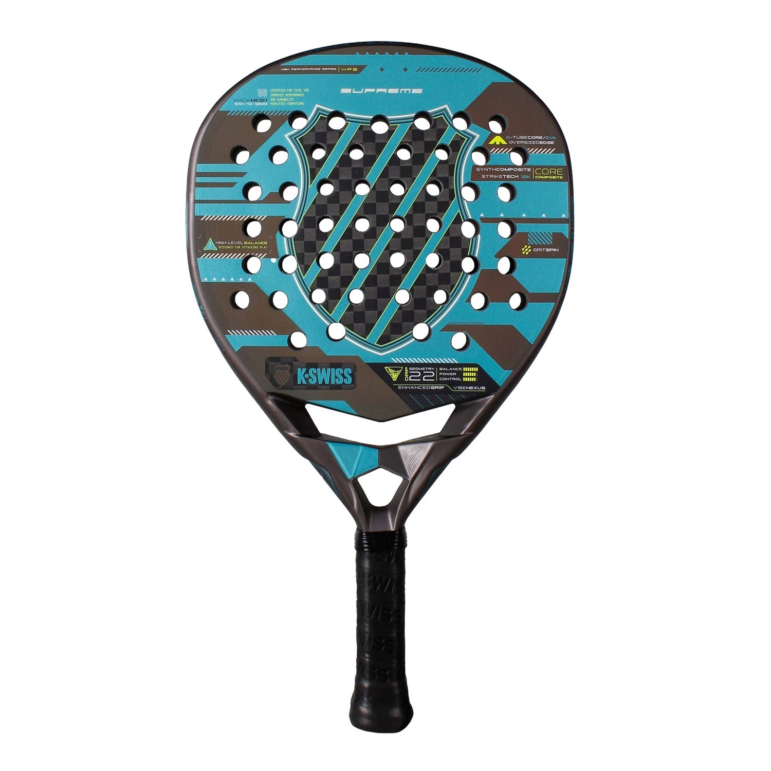 Raquete de padel K-Swiss Supreme 12K