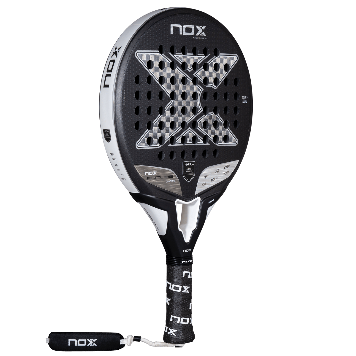 Raquete de padel NOX Future Control 12K Alum 2025, foto 2