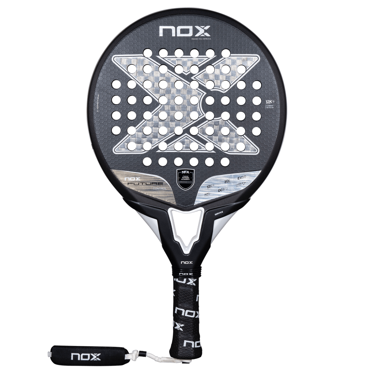 NOX Future Control 12K Alum 2025 padel racket