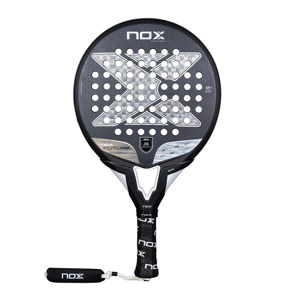 Raquete de padel NOX Future Control 12K NFA Series 2025
