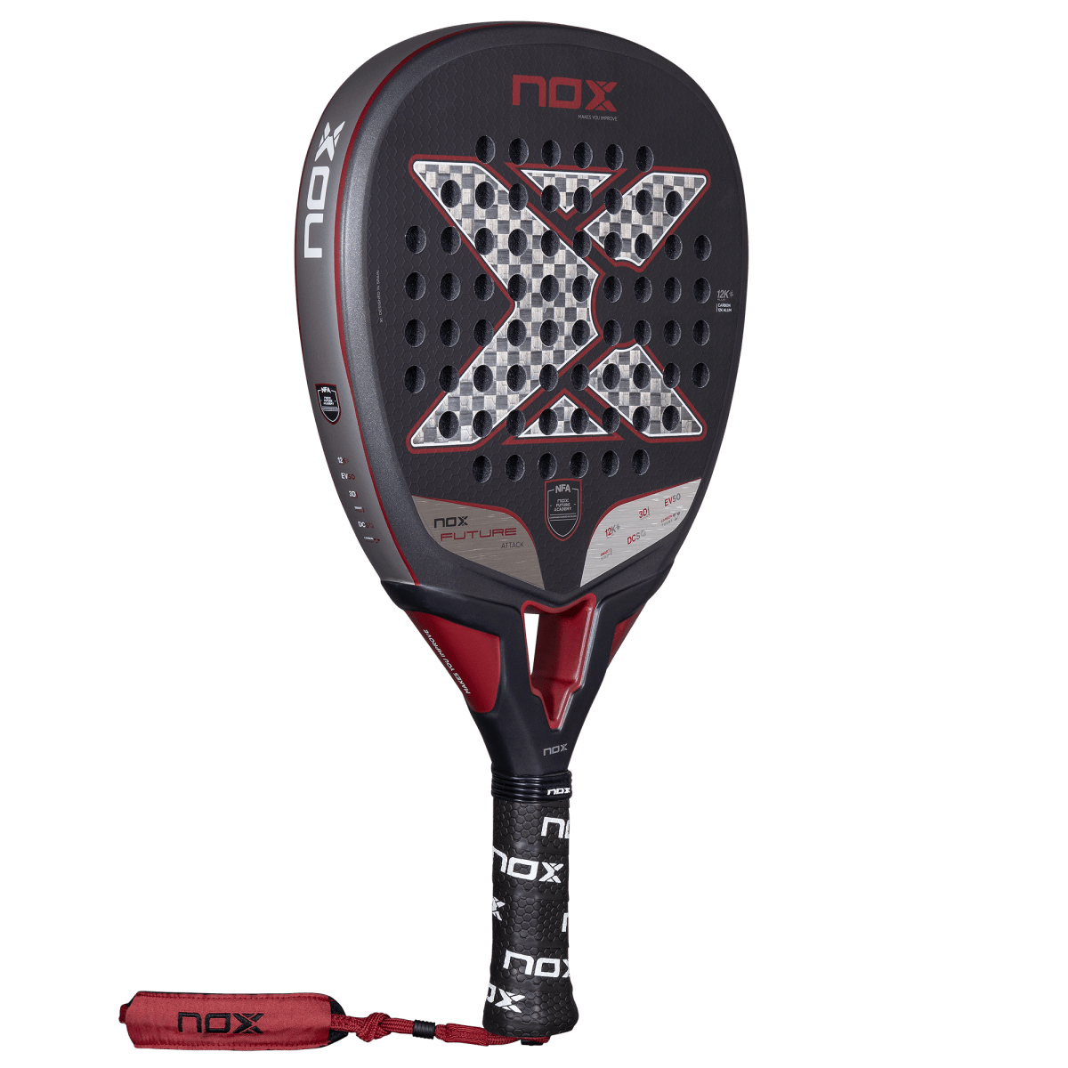 NOX Future Attack 12K Alum 2025 padel racket, photo 2