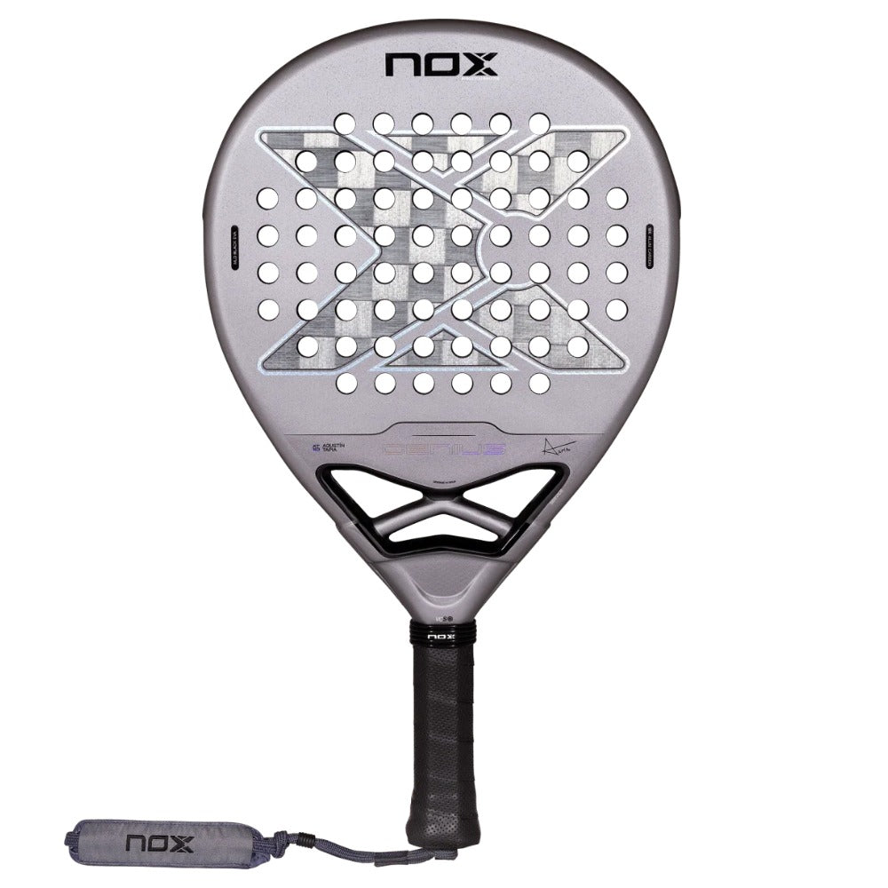Raquete de padel NOX Genius 18K Alum 2027