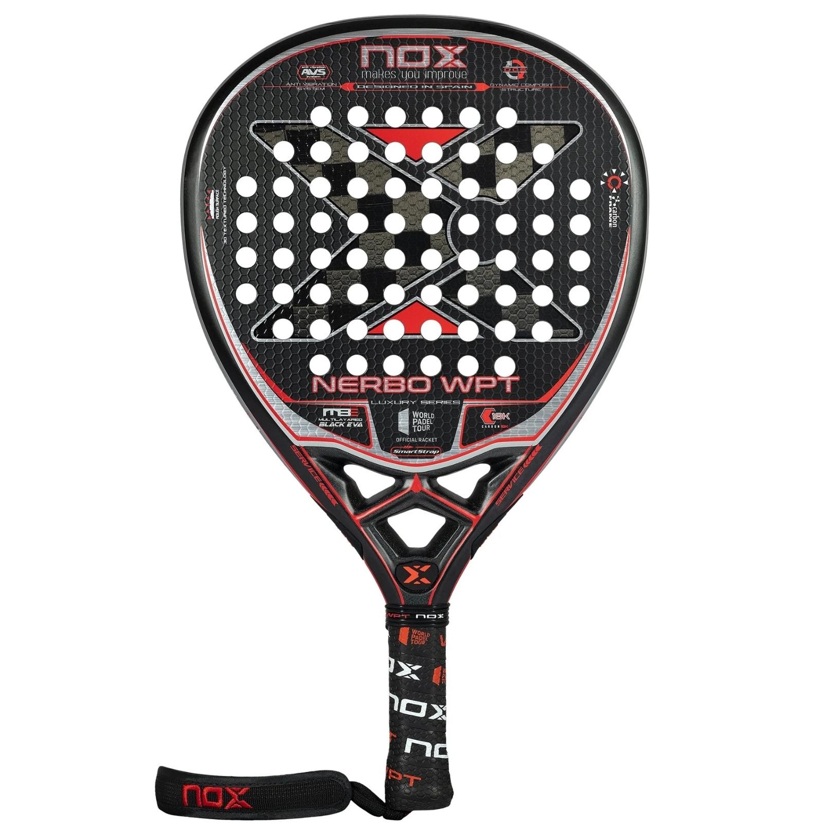 Raquete de padel NOX Nerbo WPT Luxury 2022