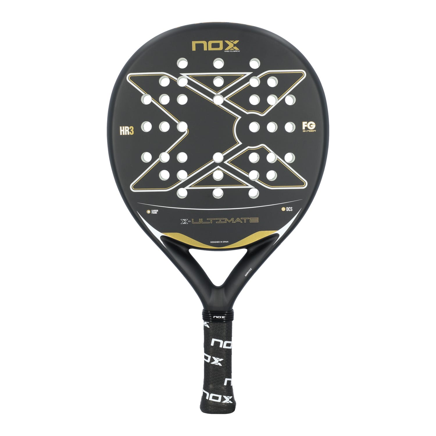 Raquete de padel NOX Ultimate Golden