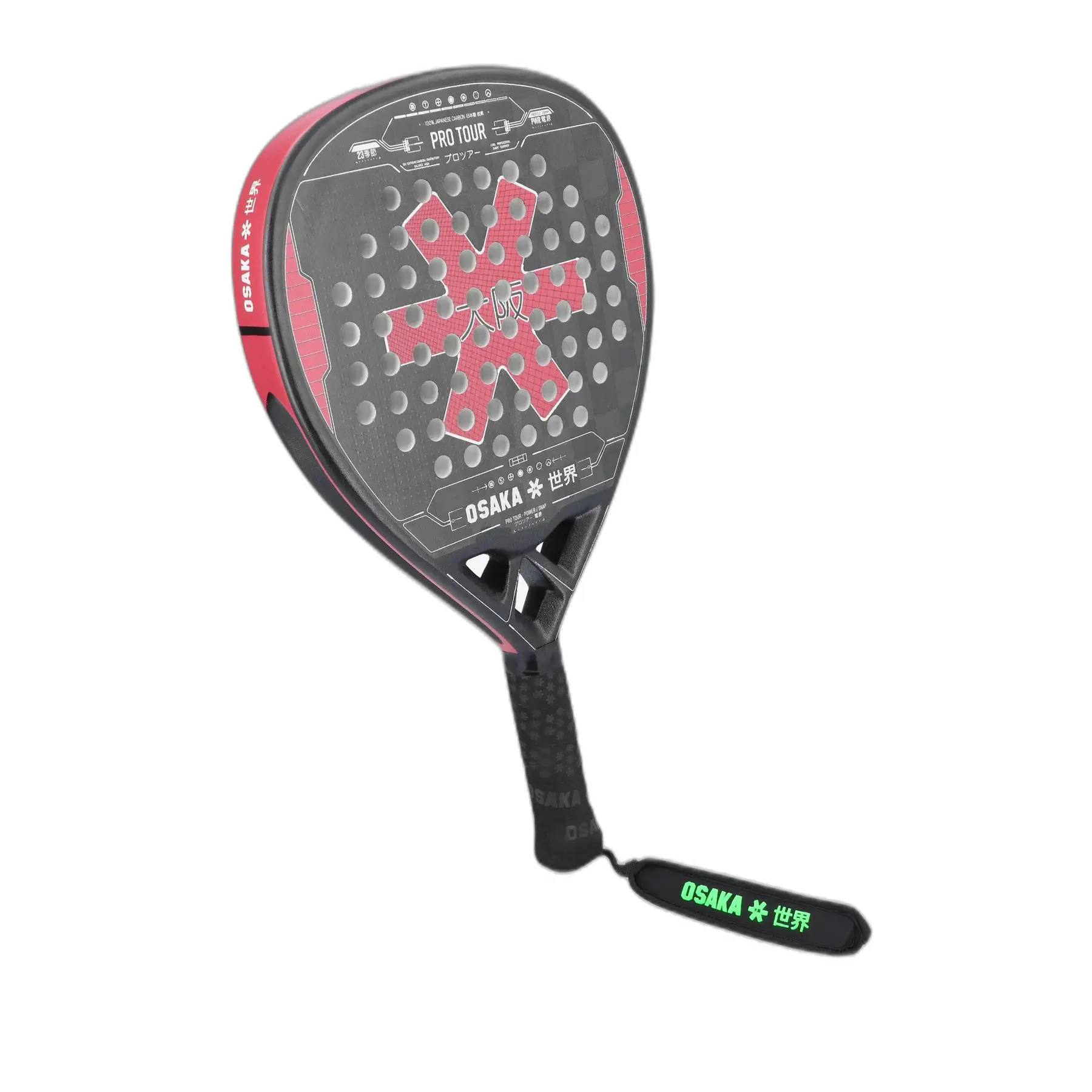 Raquete de padel Osaka Pro Tour Power Snap, foto 2