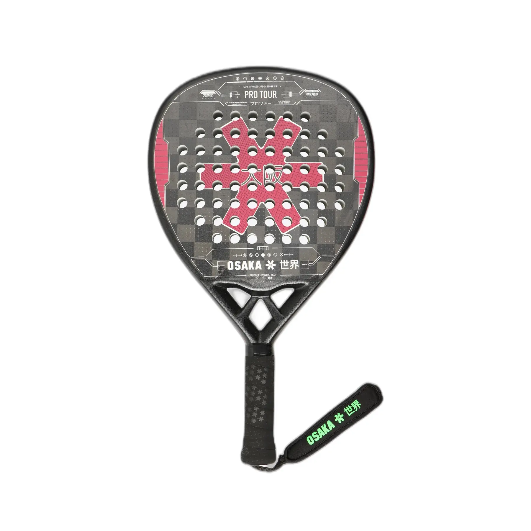 Raquete de padel Osaka Pro Tour Power Snap