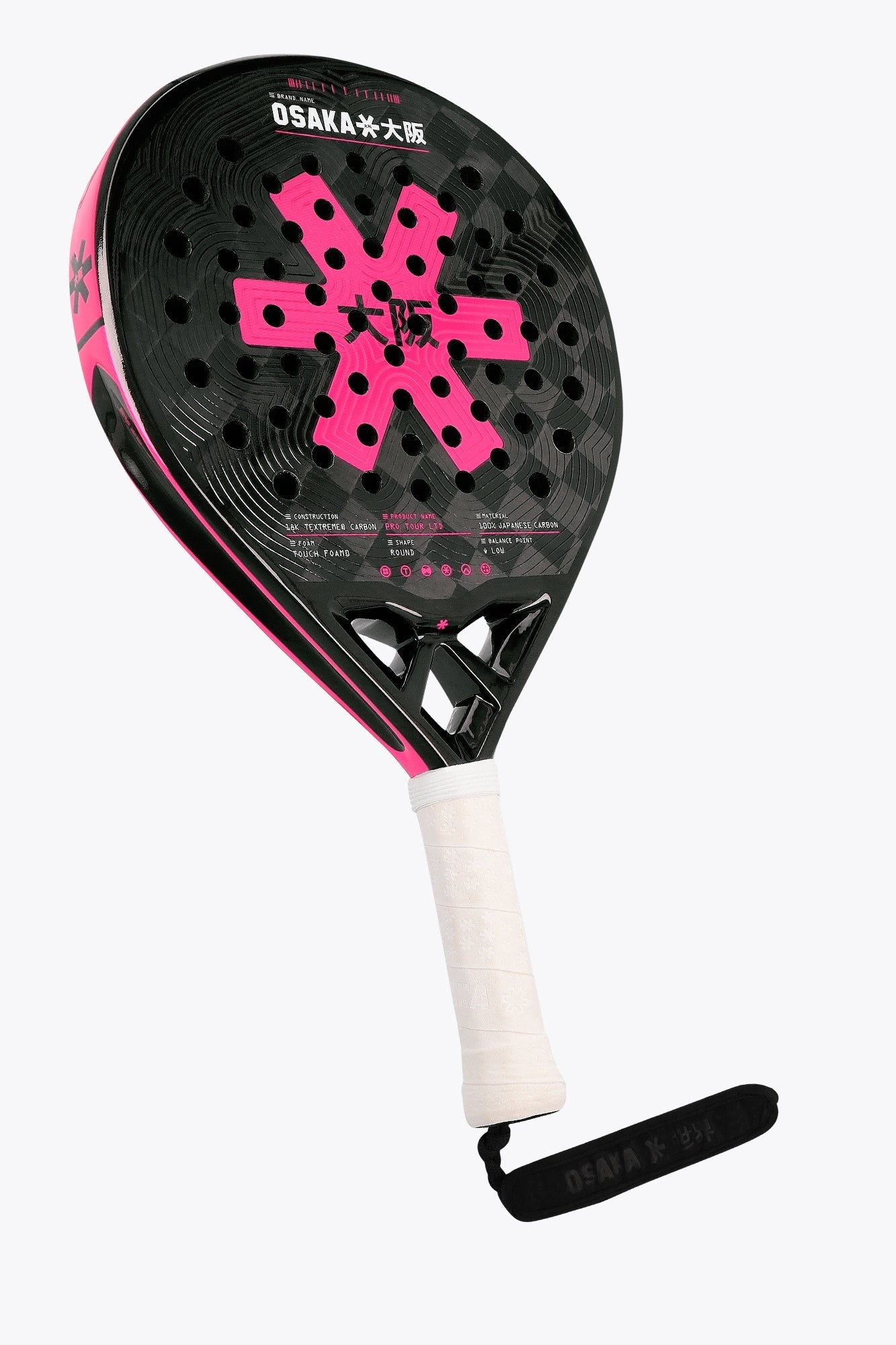 Raquete de padel Osaka Pro Tour LTD Control Pompeian
