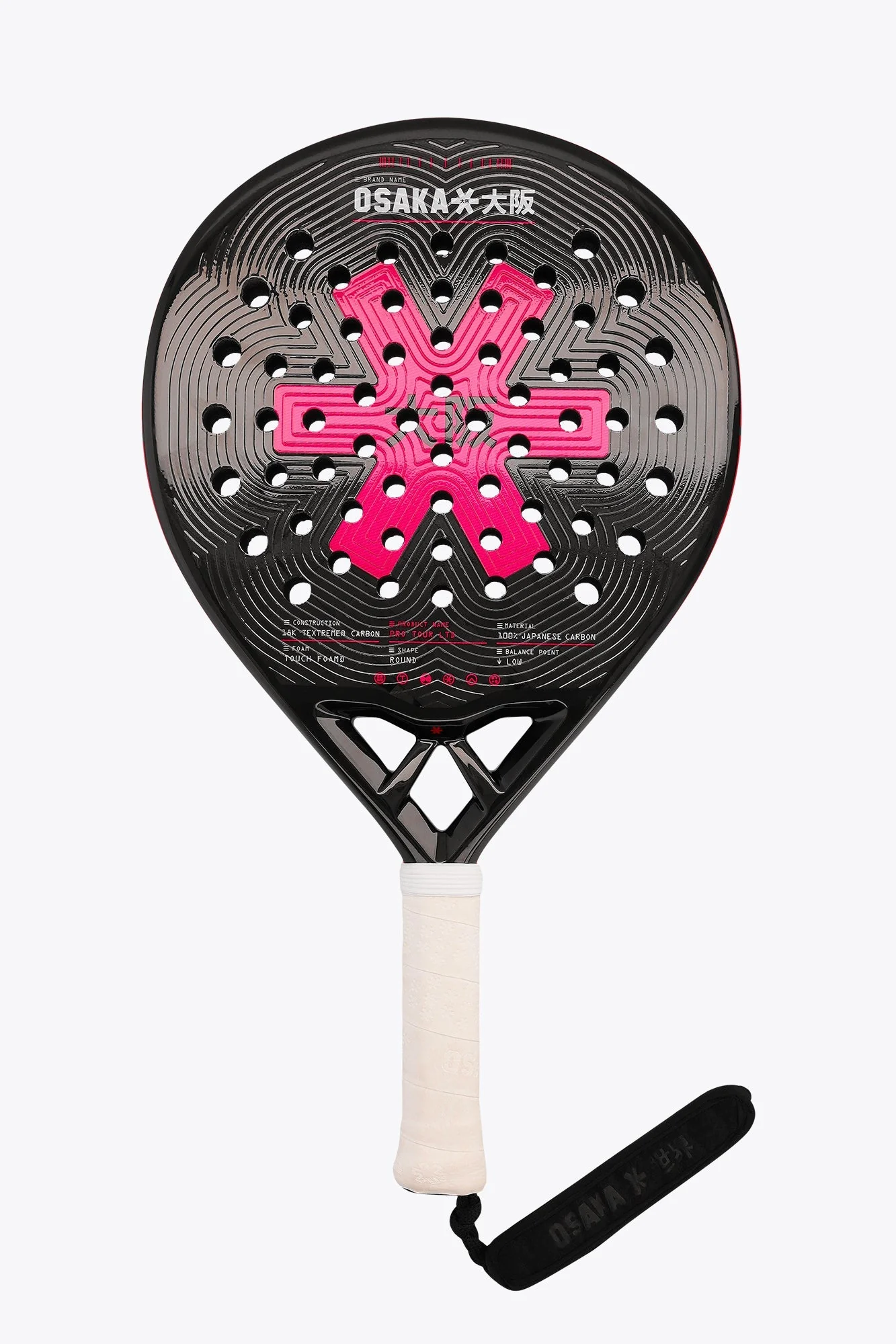 Raquete de padel Osaka Pro Tour LTD Control Pompeian, foto 2