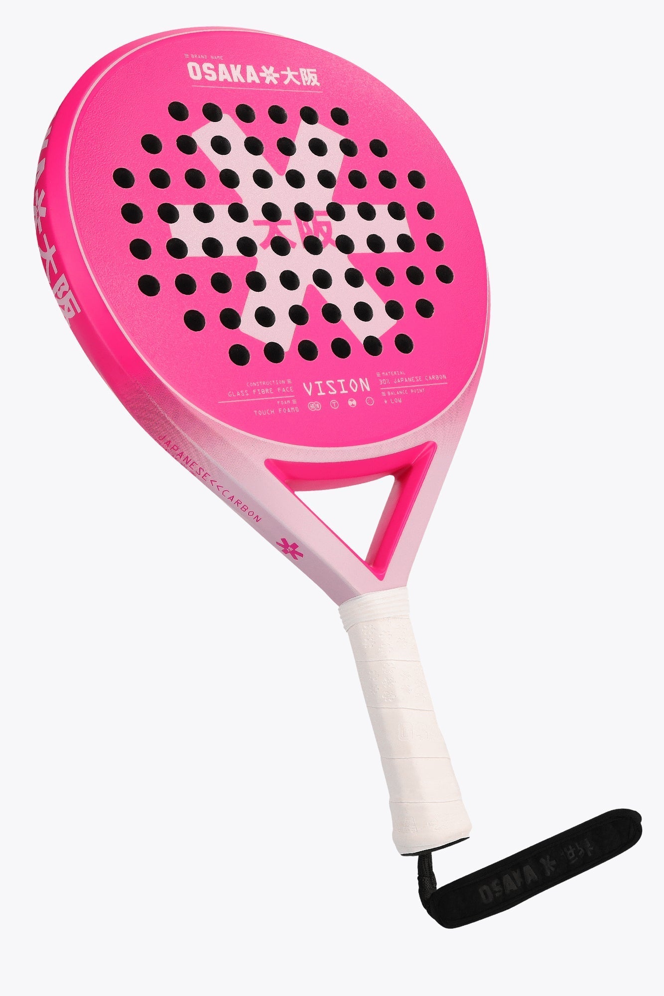 Raquete de padel Osaka Vision Control Electric Fuchsia, foto 2