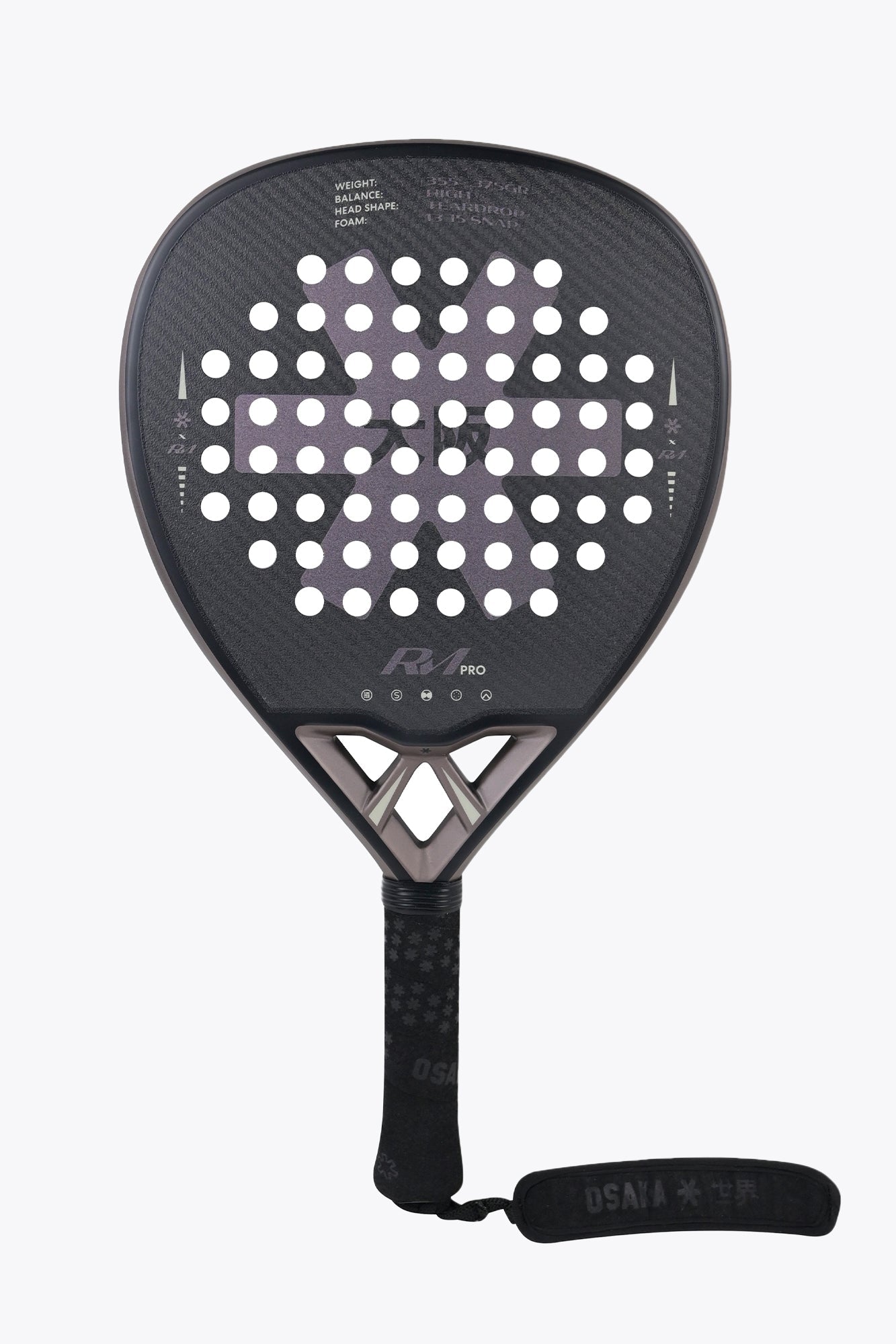 Raquete de padel Osaka X Raul Marcos Pro - Power Champagne