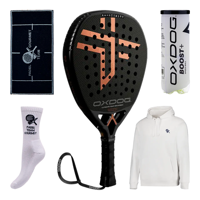 Raquete de padel Oxdog Team Gourmet Ultimate Tour 2025