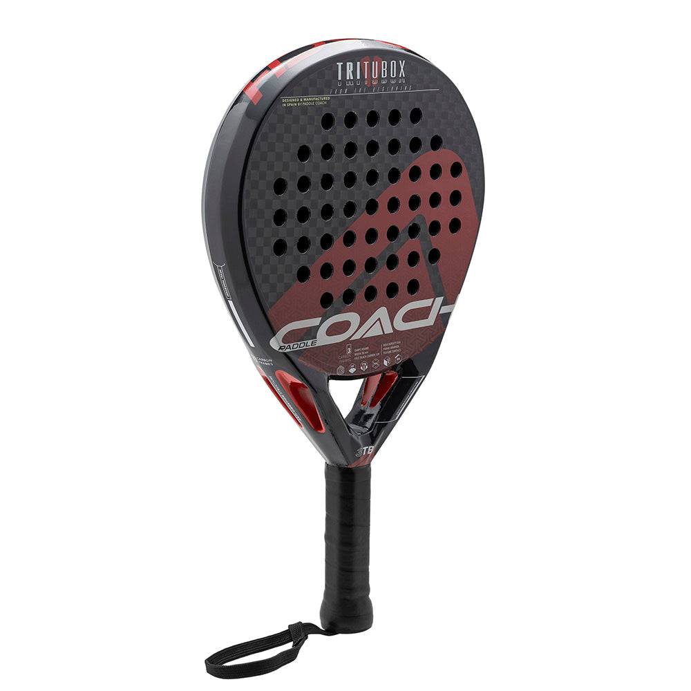 Raquete de padel Paddle Coach Tritubox 12K 2025, foto 2